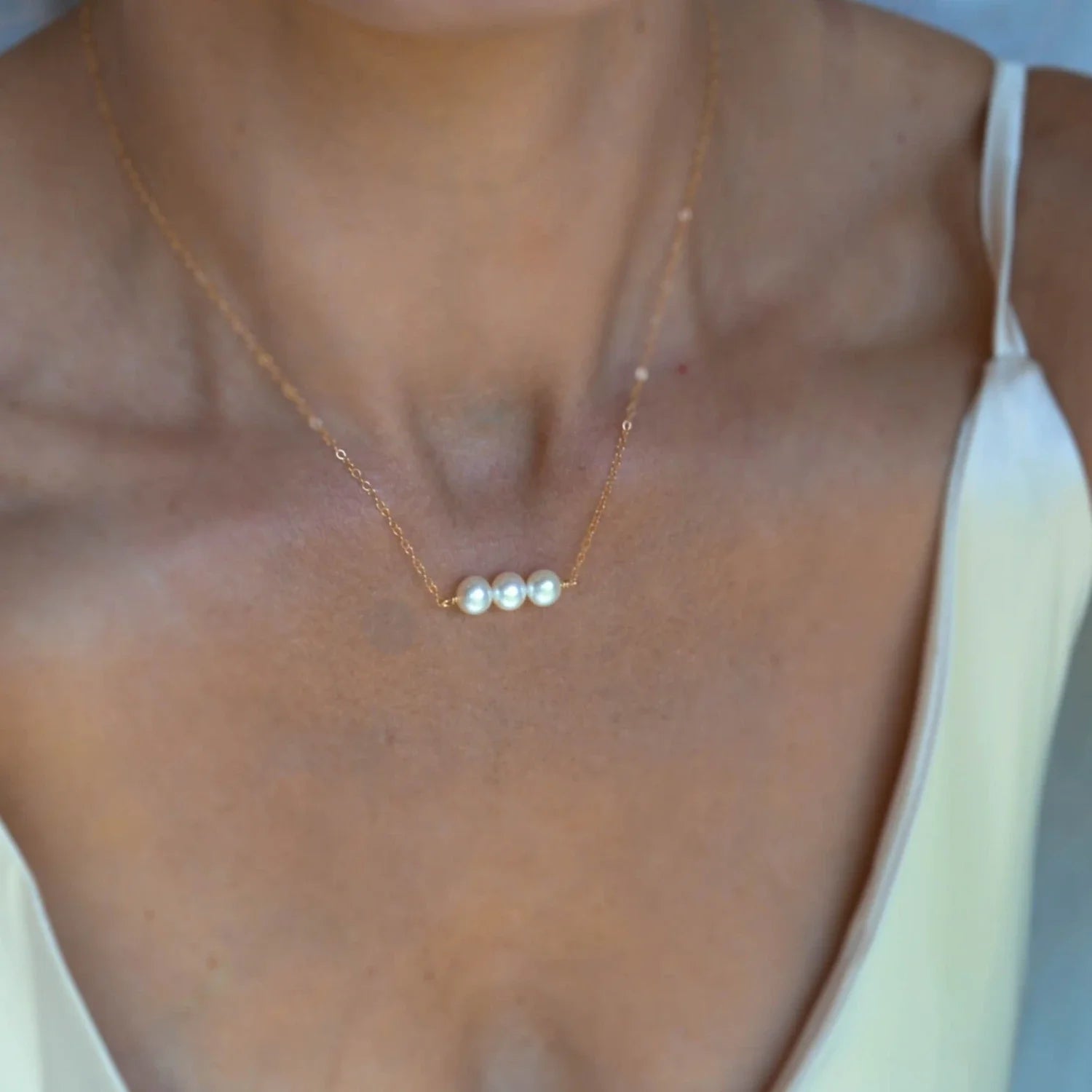 MAE & CO Pearl Chain Choker